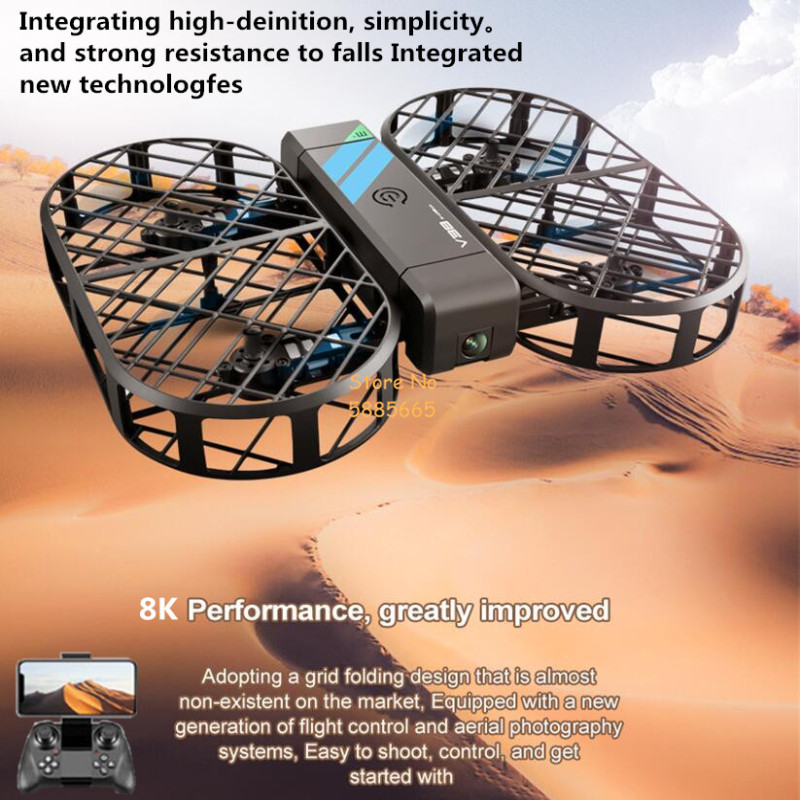 Drone Lidar - كاميرا 8K عالية الدقة 360 °