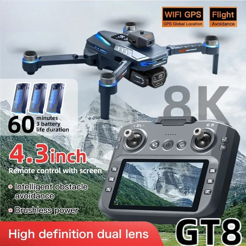 Drone Mapping - طائرة بدون طيار GT8 الأصلية بدقة