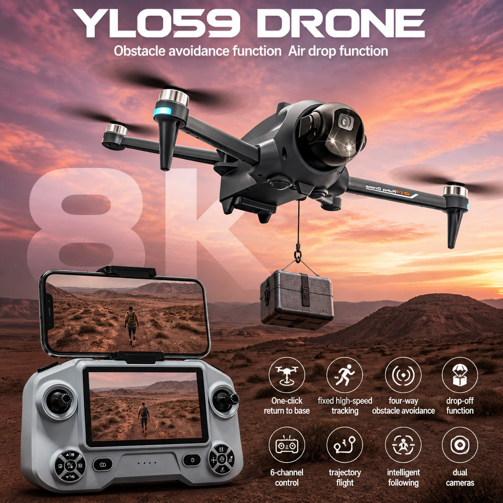 Drone Mapping - طائرة بدون طيار YL059 الجديدة مزودة