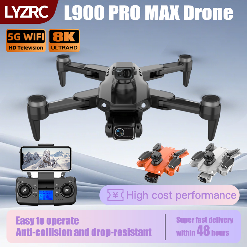Drone Mapping - LYZRC L900 PRO MAX تجنب العوائق