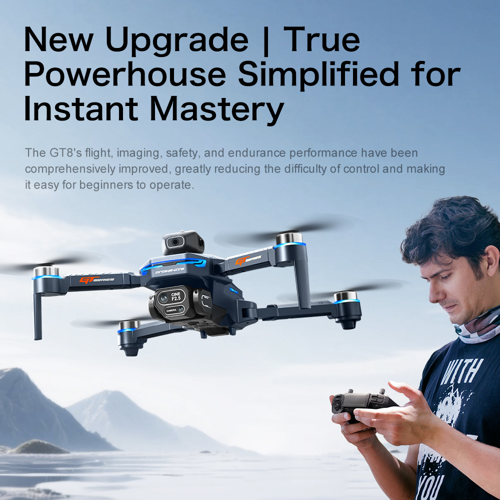 طائرة بدون طيار GT8 الأصلية بد - مراجعة Drone Mapping وسعره