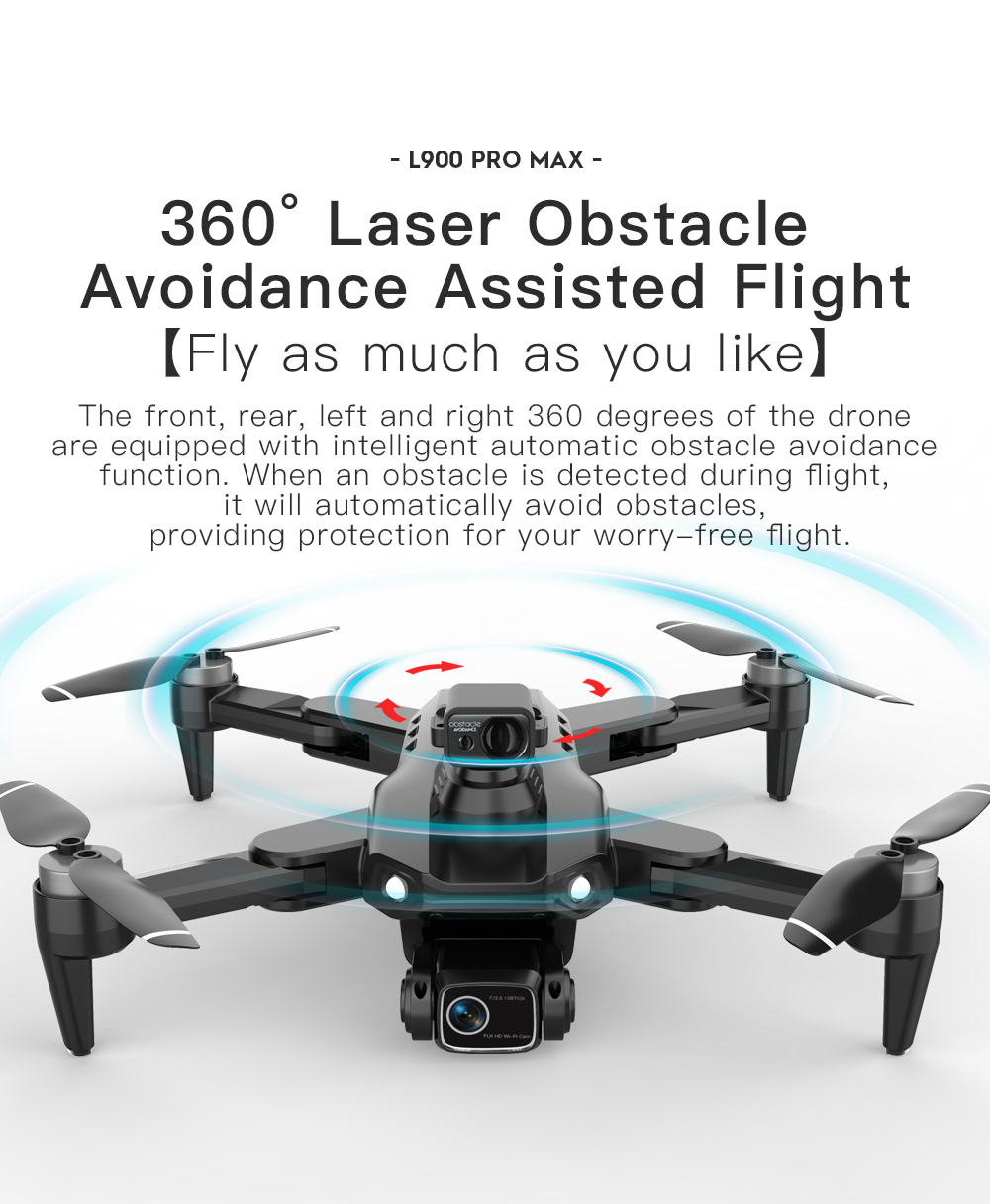 LYZRC L900 PRO MAX تجنب العوائ - مراجعة Drone Mapping وسعره